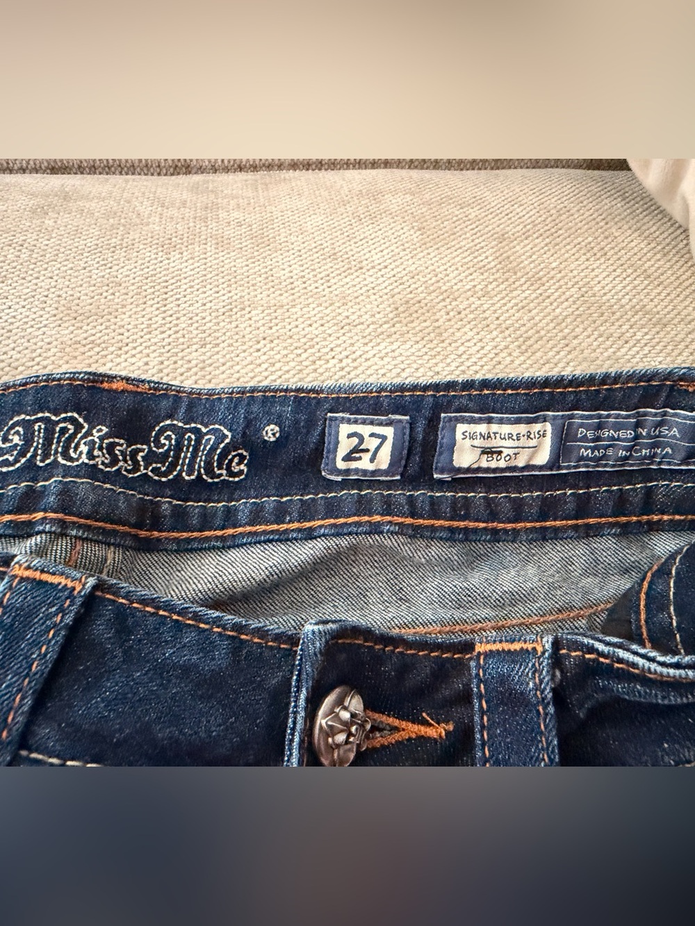 Miss Me Signature-Rise Boot Cut Jeans - Picture 4 of 4